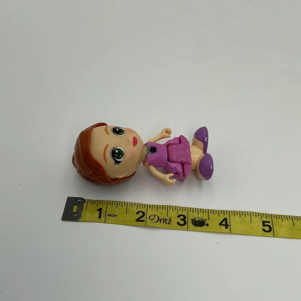 Vtech Flipsies Doll Girl Pink Dress Talks Works